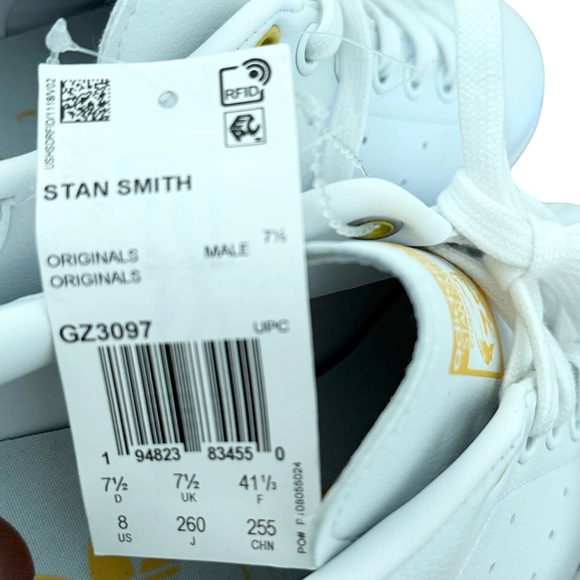 adidas Wall-E Disney Stan Smith Disney Men's Size 8 - Picture 10 of 12